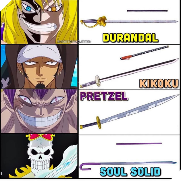Tổng hợp tất cả những món vũ khí từng xuất hiện trong One Piece, đâu cũng là vũ khí mạnh mẽ cả 4