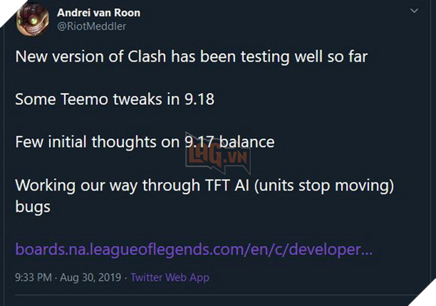 LMHT: Ác quỷ Teemo chuẩn bị được nâng cấp chiêu toàn diện trong bản cập nhật 9.18 2