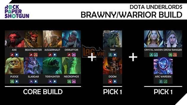 Dota Underlords: Top 6 đội hình Ace Tier mạnh nhất meta hiện tại với Knight, Troll và Mage bá đạo 5