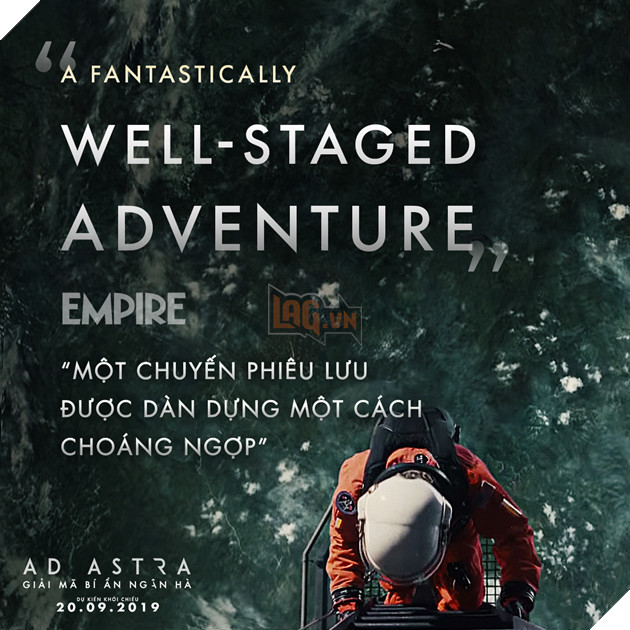 Đâu là bộ phim được đánh giá là siêu phẩm hành động không gian ấn tượng nhất thế kỉ 21 sắp được cho ra mắt vào cuối năm nay? 9