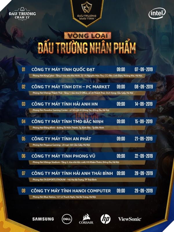 Giải đấu On-lan Đấu Trường Chân Lý lần đầu tiên được tổ chức tại Việt Nam 2