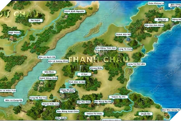 TS Online Mobile: Hướng dẫn Map train, Bãi train và vị trí tất cả các quái trong game 2