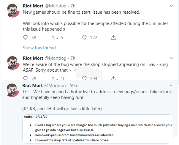 Đấu Trường Chân Lý gặp lối cực khủng khi vừa cập nhật phiển bản 9.18 5