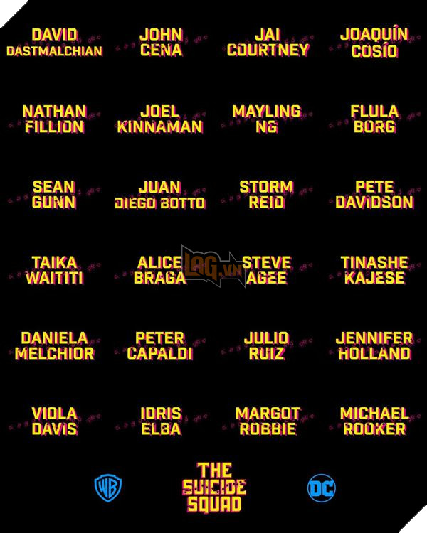 James Gunn chốt dàn sao tham gia The Suicide Squad, không quên cảnh báo người hâm mộ 3