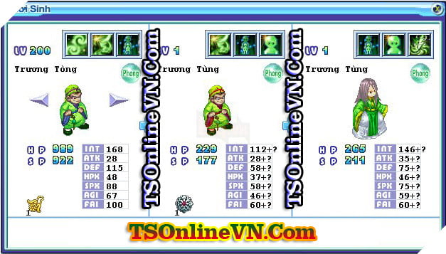TS Online Mobile: Tong hop tat ca Pet He Phong chuyen sinh 1 va 2 day du nhat 7 TS Online Mobile: Tổng hợp tất cả Pet Hệ Phong chuyển sinh 1 và 2 đầy đủ nhất 7