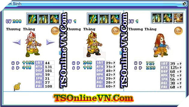 TS Online Mobile: Tong hop tat ca Pet Dia chuyen sinh 1 va 2 day du nhat 74 TS Online Mobile: Tổng hợp tất cả Pet Địa chuyển sinh 1 và 2 đầy đủ nhất 74