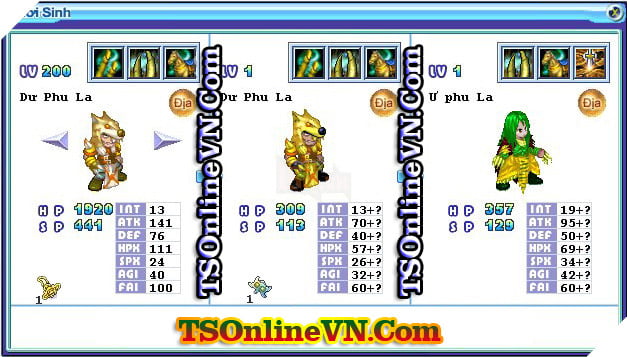 TS Online Mobile: Tong hop tat ca Pet Dia chuyen sinh 1 va 2 day du nhat 65 TS Online Mobile: Tổng hợp tất cả Pet Địa chuyển sinh 1 và 2 đầy đủ nhất 65