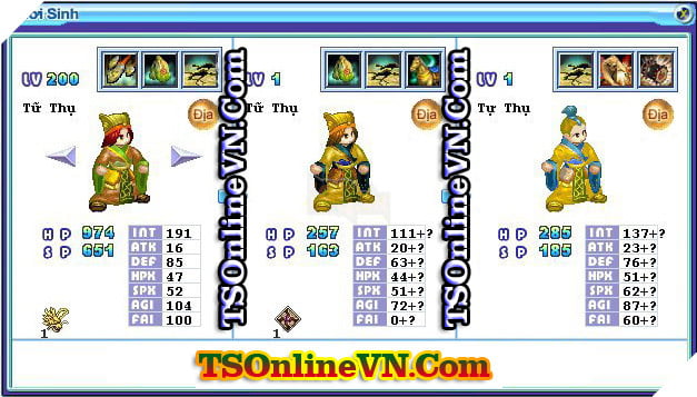 TS Online Mobile: Tong hop tat ca Pet Dia chuyen sinh 1 va 2 day du nhat 6 TS Online Mobile: Tổng hợp tất cả Pet Địa chuyển sinh 1 và 2 đầy đủ nhất 6
