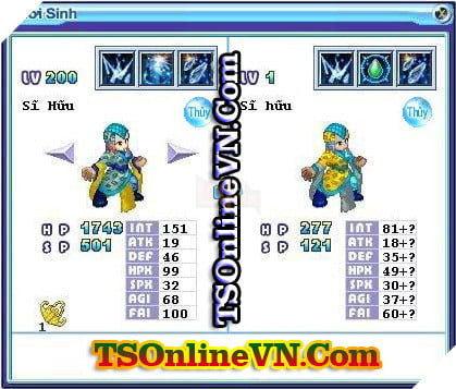 TS Online Mobile: Tong hop tat ca Pet He Thuy chuyen sinh 1 va 2 day du nhat 58 TS Online Mobile: Tổng hợp tất cả Pet Hệ Thủy chuyển sinh 1 và 2 đầy đủ nhất 58