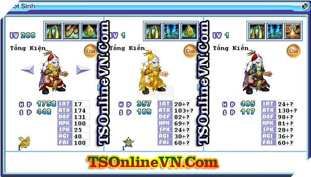 TS Online Mobile: Tong hop tat ca Pet Dia chuyen sinh 1 va 2 day du nhat 14 TS Online Mobile: Tổng hợp tất cả Pet Địa chuyển sinh 1 và 2 đầy đủ nhất 14