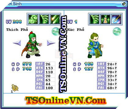 TS Online Mobile: Tong hop tat ca Pet He Phong chuyen sinh 1 va 2 day du nhat 47 TS Online Mobile: Tổng hợp tất cả Pet Hệ Phong chuyển sinh 1 và 2 đầy đủ nhất 47