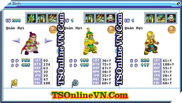 TS Online Mobile: Tong hop tat ca Pet Dia chuyen sinh 1 va 2 day du nhat 79 TS Online Mobile: Tổng hợp tất cả Pet Địa chuyển sinh 1 và 2 đầy đủ nhất 79