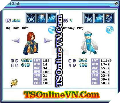 TS Online Mobile: Tong hop tat ca Pet He Thuy chuyen sinh 1 va 2 day du nhat 26 TS Online Mobile: Tổng hợp tất cả Pet Hệ Thủy chuyển sinh 1 và 2 đầy đủ nhất 26