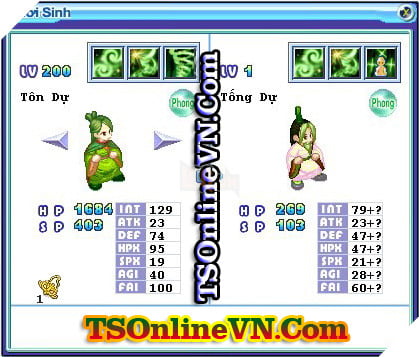 TS Online Mobile: Tong hop tat ca Pet He Phong chuyen sinh 1 va 2 day du nhat 79 TS Online Mobile: Tổng hợp tất cả Pet Hệ Phong chuyển sinh 1 và 2 đầy đủ nhất 79