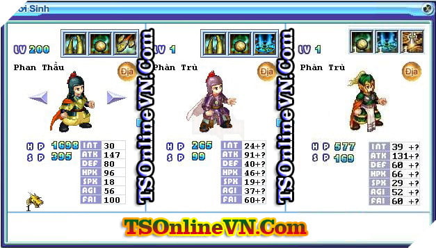 TS Online Mobile: Tong hop tat ca Pet Dia chuyen sinh 1 va 2 day du nhat 50 TS Online Mobile: Tổng hợp tất cả Pet Địa chuyển sinh 1 và 2 đầy đủ nhất 50