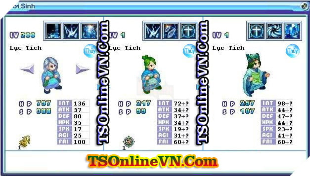 TS Online Mobile: Tong hop tat ca Pet He Thuy chuyen sinh 1 va 2 day du nhat 87 TS Online Mobile: Tổng hợp tất cả Pet Hệ Thủy chuyển sinh 1 và 2 đầy đủ nhất 87