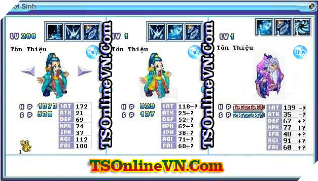 TS Online Mobile: Tong hop tat ca Pet He Thuy chuyen sinh 1 va 2 day du nhat 17 TS Online Mobile: Tổng hợp tất cả Pet Hệ Thủy chuyển sinh 1 và 2 đầy đủ nhất 17