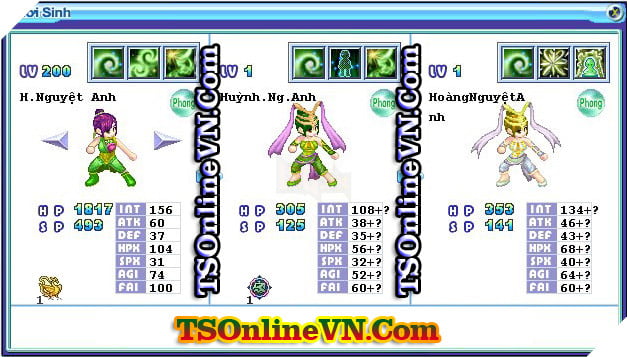 TS Online Mobile: Tong hop tat ca Pet He Phong chuyen sinh 1 va 2 day du nhat 29 TS Online Mobile: Tổng hợp tất cả Pet Hệ Phong chuyển sinh 1 và 2 đầy đủ nhất 29