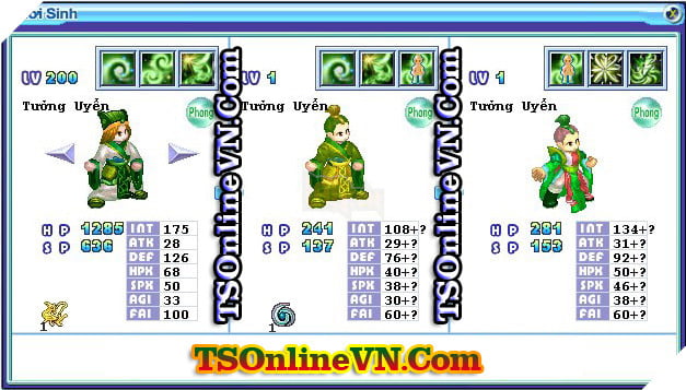 TS Online Mobile: Tong hop tat ca Pet He Phong chuyen sinh 1 va 2 day du nhat 20 TS Online Mobile: Tổng hợp tất cả Pet Hệ Phong chuyển sinh 1 và 2 đầy đủ nhất 20