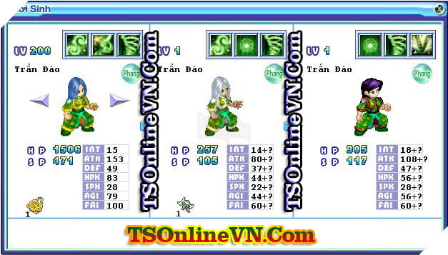 TS Online Mobile: Tong hop tat ca Pet He Phong chuyen sinh 1 va 2 day du nhat 64 TS Online Mobile: Tổng hợp tất cả Pet Hệ Phong chuyển sinh 1 và 2 đầy đủ nhất 64