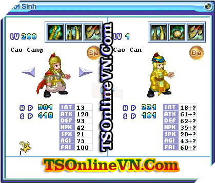 TS Online Mobile: Tong hop tat ca Pet Dia chuyen sinh 1 va 2 day du nhat 84 TS Online Mobile: Tổng hợp tất cả Pet Địa chuyển sinh 1 và 2 đầy đủ nhất 84