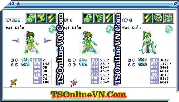 TS Online Mobile: Tong hop tat ca Pet He Phong chuyen sinh 1 va 2 day du nhat 53 TS Online Mobile: Tổng hợp tất cả Pet Hệ Phong chuyển sinh 1 và 2 đầy đủ nhất 53