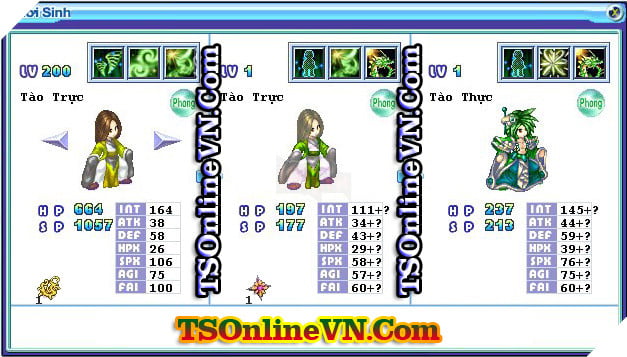 TS Online Mobile: Tong hop tat ca Pet He Phong chuyen sinh 1 va 2 day du nhat 26 TS Online Mobile: Tổng hợp tất cả Pet Hệ Phong chuyển sinh 1 và 2 đầy đủ nhất 26