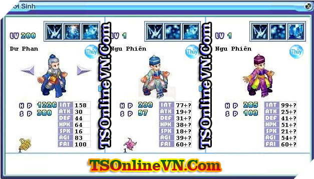 TS Online Mobile: Tong hop tat ca Pet He Thuy chuyen sinh 1 va 2 day du nhat 70 TS Online Mobile: Tổng hợp tất cả Pet Hệ Thủy chuyển sinh 1 và 2 đầy đủ nhất 70