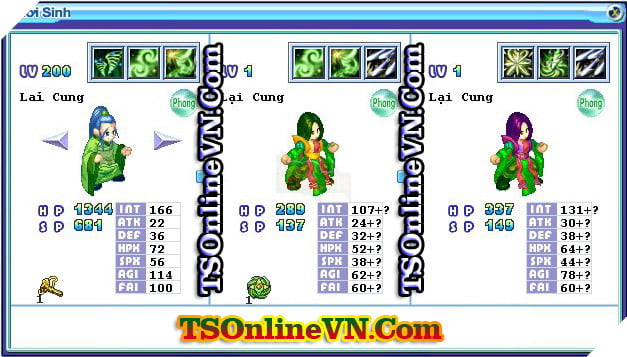 TS Online Mobile: Tong hop tat ca Pet He Phong chuyen sinh 1 va 2 day du nhat 28 TS Online Mobile: Tổng hợp tất cả Pet Hệ Phong chuyển sinh 1 và 2 đầy đủ nhất 28