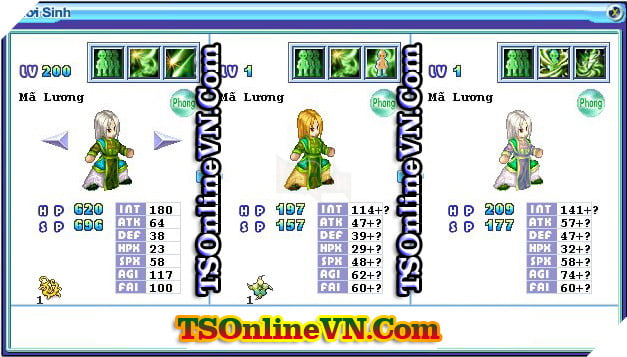 TS Online Mobile: Tong hop tat ca Pet He Phong chuyen sinh 1 va 2 day du nhat 19 TS Online Mobile: Tổng hợp tất cả Pet Hệ Phong chuyển sinh 1 và 2 đầy đủ nhất 19