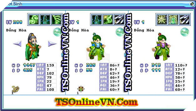 TS Online Mobile: Tong hop tat ca Pet He Phong chuyen sinh 1 va 2 day du nhat 51 TS Online Mobile: Tổng hợp tất cả Pet Hệ Phong chuyển sinh 1 và 2 đầy đủ nhất 51