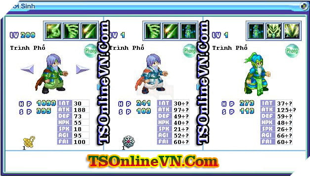 TS Online Mobile: Tong hop tat ca Pet He Phong chuyen sinh 1 va 2 day du nhat 23 TS Online Mobile: Tổng hợp tất cả Pet Hệ Phong chuyển sinh 1 và 2 đầy đủ nhất 23