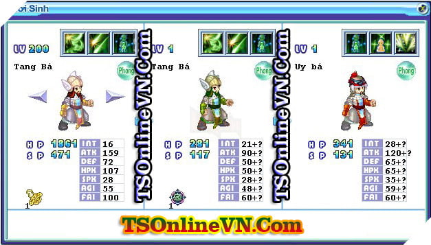 TS Online Mobile: Tong hop tat ca Pet He Phong chuyen sinh 1 va 2 day du nhat 39 TS Online Mobile: Tổng hợp tất cả Pet Hệ Phong chuyển sinh 1 và 2 đầy đủ nhất 39