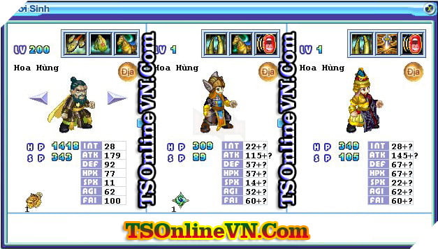 TS Online Mobile: Tong hop tat ca Pet Dia chuyen sinh 1 va 2 day du nhat 32 TS Online Mobile: Tổng hợp tất cả Pet Địa chuyển sinh 1 và 2 đầy đủ nhất 32