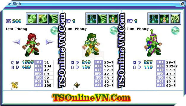 TS Online Mobile: Tong hop tat ca Pet He Phong chuyen sinh 1 va 2 day du nhat 74 TS Online Mobile: Tổng hợp tất cả Pet Hệ Phong chuyển sinh 1 và 2 đầy đủ nhất 74