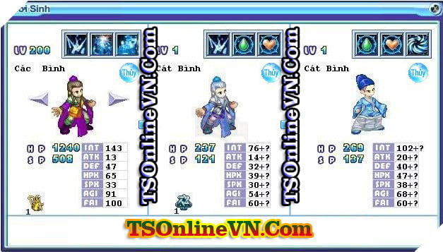 TS Online Mobile: Tong hop tat ca Pet He Thuy chuyen sinh 1 va 2 day du nhat 73 TS Online Mobile: Tổng hợp tất cả Pet Hệ Thủy chuyển sinh 1 và 2 đầy đủ nhất 73