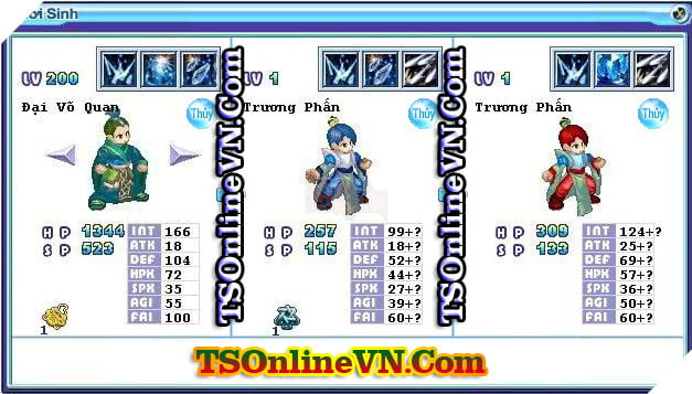 TS Online Mobile: Tong hop tat ca Pet He Thuy chuyen sinh 1 va 2 day du nhat 34 TS Online Mobile: Tổng hợp tất cả Pet Hệ Thủy chuyển sinh 1 và 2 đầy đủ nhất 34