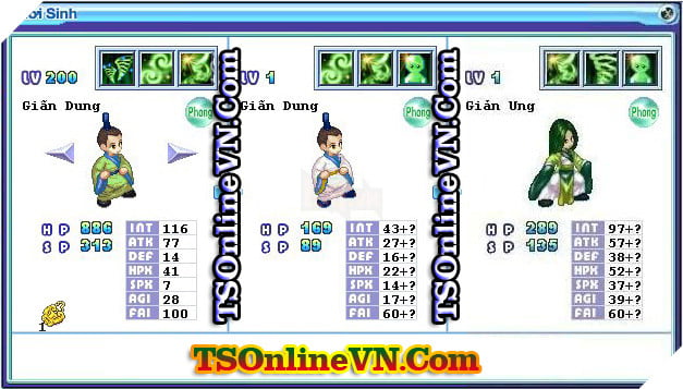 TS Online Mobile: Tong hop tat ca Pet He Phong chuyen sinh 1 va 2 day du nhat 95 TS Online Mobile: Tổng hợp tất cả Pet Hệ Phong chuyển sinh 1 và 2 đầy đủ nhất 95