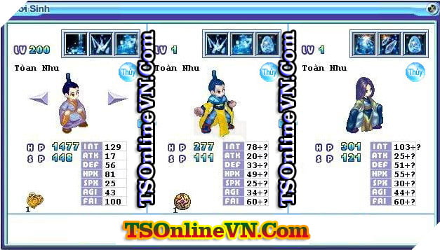 TS Online Mobile: Tong hop tat ca Pet He Thuy chuyen sinh 1 va 2 day du nhat 86 TS Online Mobile: Tổng hợp tất cả Pet Hệ Thủy chuyển sinh 1 và 2 đầy đủ nhất 86