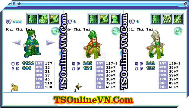 TS Online Mobile: Tong hop tat ca Pet He Phong chuyen sinh 1 va 2 day du nhat 30 TS Online Mobile: Tổng hợp tất cả Pet Hệ Phong chuyển sinh 1 và 2 đầy đủ nhất 30
