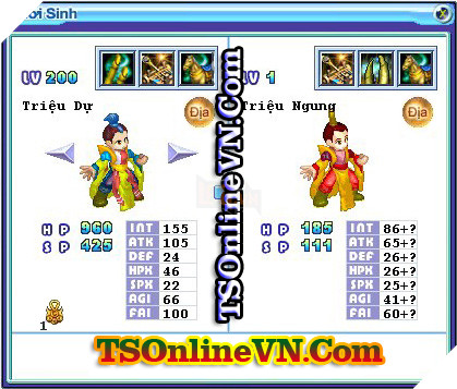 TS Online Mobile: Tong hop tat ca Pet Dia chuyen sinh 1 va 2 day du nhat 64 TS Online Mobile: Tổng hợp tất cả Pet Địa chuyển sinh 1 và 2 đầy đủ nhất 64