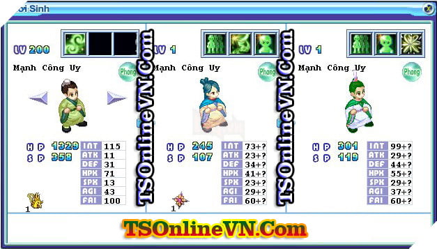 TS Online Mobile: Tong hop tat ca Pet He Phong chuyen sinh 1 va 2 day du nhat 94 TS Online Mobile: Tổng hợp tất cả Pet Hệ Phong chuyển sinh 1 và 2 đầy đủ nhất 94