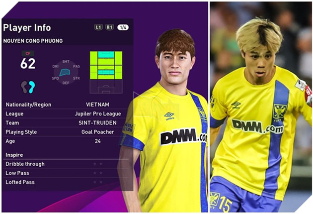 Bộ tứ Đặng Văn Lâm, Công Phượng, Văn Hậu, Xuân Trường có mặt trong PES 2020 3