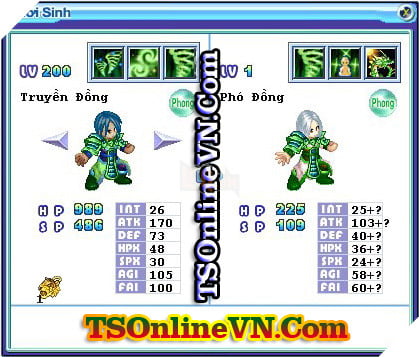 TS Online Mobile: Tong hop tat ca Pet He Phong chuyen sinh 1 va 2 day du nhat 31 TS Online Mobile: Tổng hợp tất cả Pet Hệ Phong chuyển sinh 1 và 2 đầy đủ nhất 31