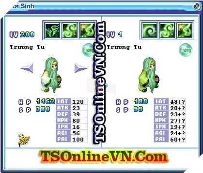 TS Online Mobile: Tong hop tat ca Pet He Phong chuyen sinh 1 va 2 day du nhat 88 TS Online Mobile: Tổng hợp tất cả Pet Hệ Phong chuyển sinh 1 và 2 đầy đủ nhất 88