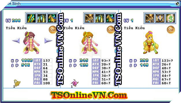TS Online Mobile: Tong hop tat ca Pet Dia chuyen sinh 1 va 2 day du nhat 48 TS Online Mobile: Tổng hợp tất cả Pet Địa chuyển sinh 1 và 2 đầy đủ nhất 48