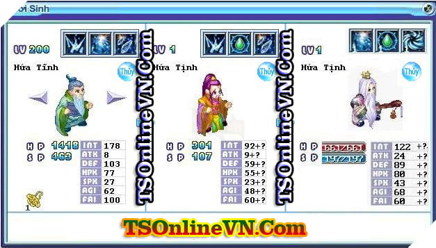 TS Online Mobile: Tong hop tat ca Pet He Thuy chuyen sinh 1 va 2 day du nhat 33 TS Online Mobile: Tổng hợp tất cả Pet Hệ Thủy chuyển sinh 1 và 2 đầy đủ nhất 33