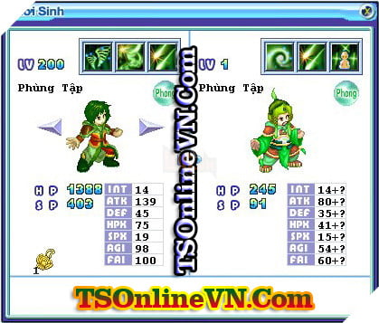 TS Online Mobile: Tong hop tat ca Pet He Phong chuyen sinh 1 va 2 day du nhat 76 TS Online Mobile: Tổng hợp tất cả Pet Hệ Phong chuyển sinh 1 và 2 đầy đủ nhất 76