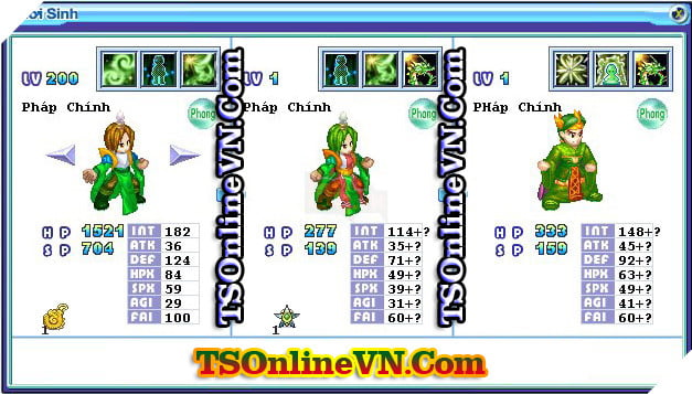 TS Online Mobile: Tong hop tat ca Pet He Phong chuyen sinh 1 va 2 day du nhat 9 TS Online Mobile: Tổng hợp tất cả Pet Hệ Phong chuyển sinh 1 và 2 đầy đủ nhất 9