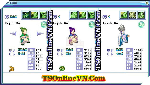 TS Online Mobile: Tong hop tat ca Pet He Phong chuyen sinh 1 va 2 day du nhat 55 TS Online Mobile: Tổng hợp tất cả Pet Hệ Phong chuyển sinh 1 và 2 đầy đủ nhất 55